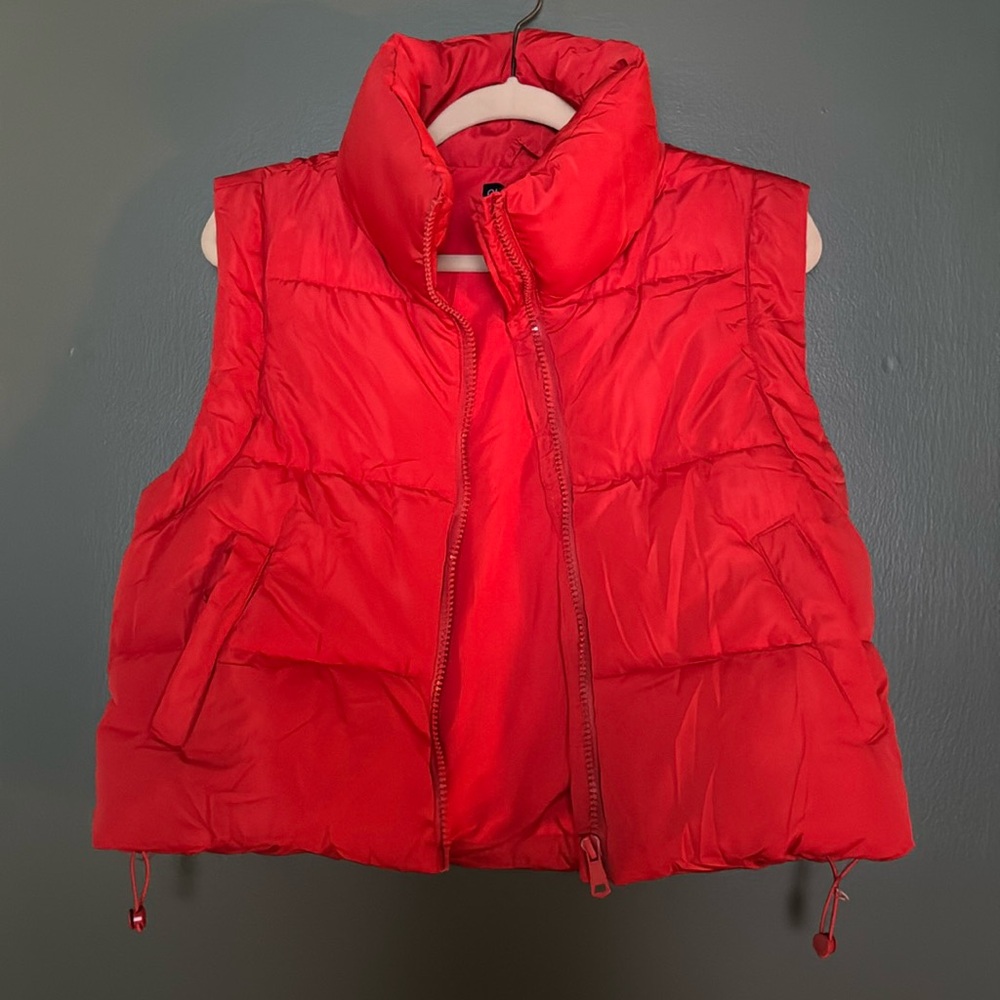 Orange crop vest